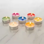 Chinese Classic Round Shape Decoration Floating Candle- 10pcs