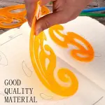 Curve Template Painting Drafting Drawing Stencil Sewing Craft Ruler- 3pcs