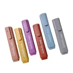 Shiny Glitter Highlighter Pastel Effect/ Metallic Effect- 6pc in 1set