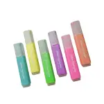 Shiny Glitter Highlighter Pastel Effect/ Metallic Effect- 6pc in 1set