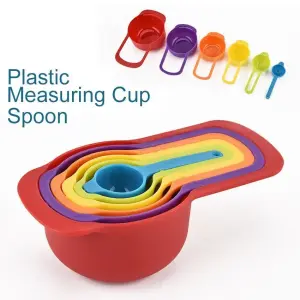 Measurement Cup Set- MultiColor(6pc)