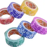 Craft Paper Tape 4 Different Design (Pack of 6)