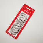 Book Binder Ring (3/4 inch(2.0cm) 12ps in 1 packet, 1.25 inch(3.17cm) 8ps in 1 packet, 2 inch(5.08cm) 6ps in 1 packet