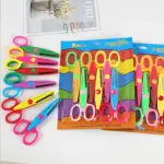 Zig Zag paper Scissor Art and Craft (set of 6)