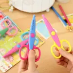 Zig Zag paper Scissor Art and Craft (set of 6)