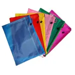 A4 Zipper File Size Bags/ Waterproof Double Layer Stationery File Storage Packing/ Zip Lock Folders Bags (BUY1 GET1)