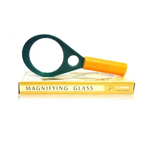 Magnifying Glass with Compass Handheld Optical Instrument- 50mm/65mm/75mm/90mm