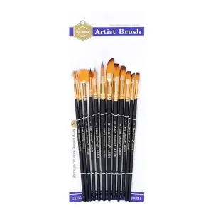 KeepSmiling Artist Brush(A6308)- 12pcs set