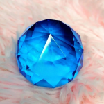 Paper Weight Crystal Diamond Ball Shape-1pcs