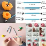 Modelling Ball Tools, Cake Fondant Tools- 4pcs