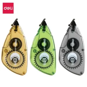 High Quality Deli's Correction tape (8110) Easy to Use and Maintain Refine and Excellent Reliable and Durable- 1pice