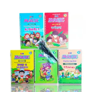 Magic Handwriting Practice Book For Kid's (5PS Combo)