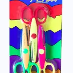 Zig Zag paper Scissor Art and Craft (set of 3)