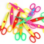 Zig Zag paper Scissor Art and Craft (set of 3)