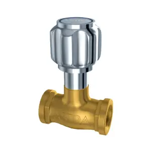 Conceal Stop Cock 3/4" Round