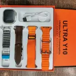 Y10 ULTRA Smart Watch With 4 Straps