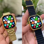 Apple Logo Smart Watch Gold Edition