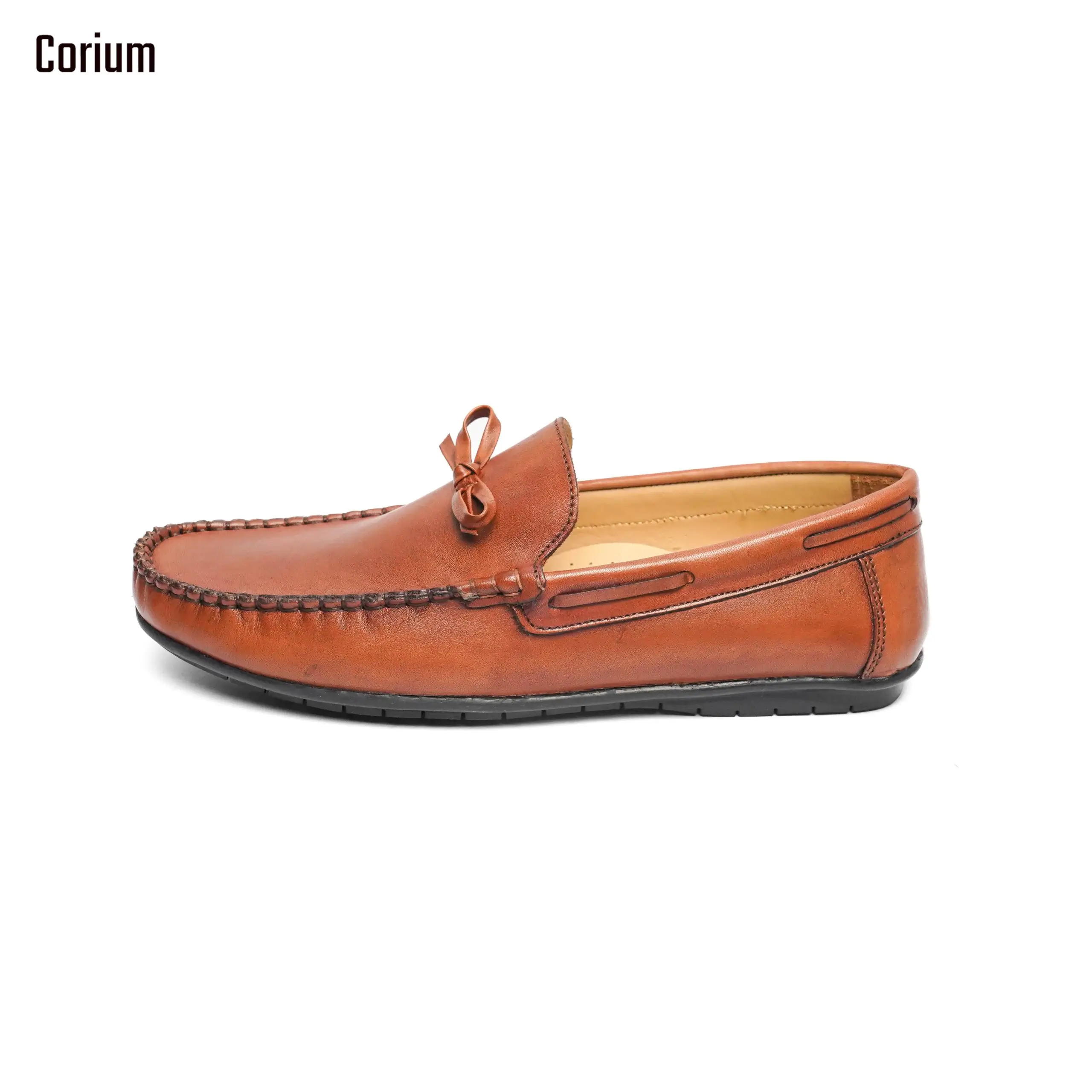 Mens Causal Shoes, Moccasin/Loafer-CRM 02