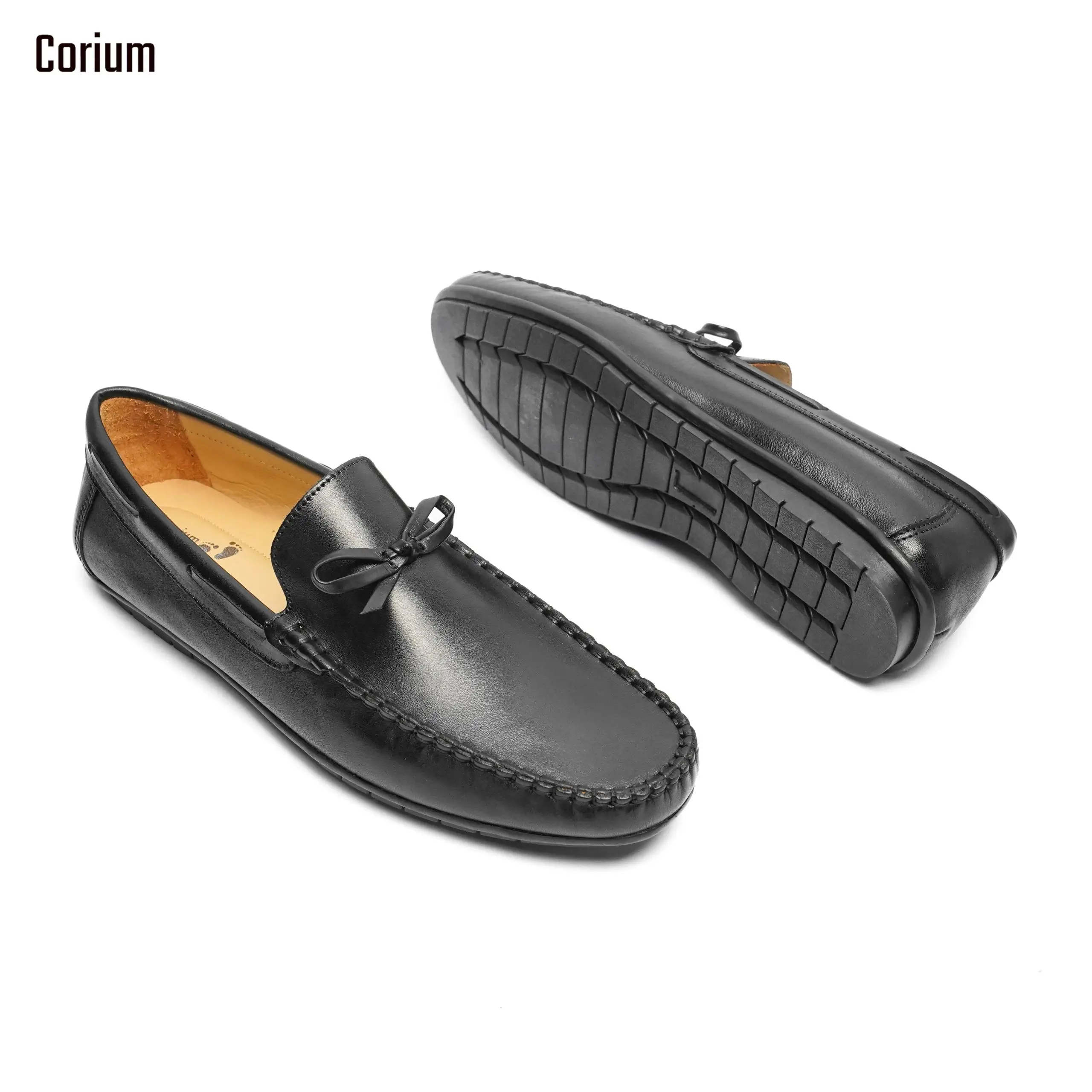 Mens Causal Shoes, Moccasin/Loafer-CRM 02
