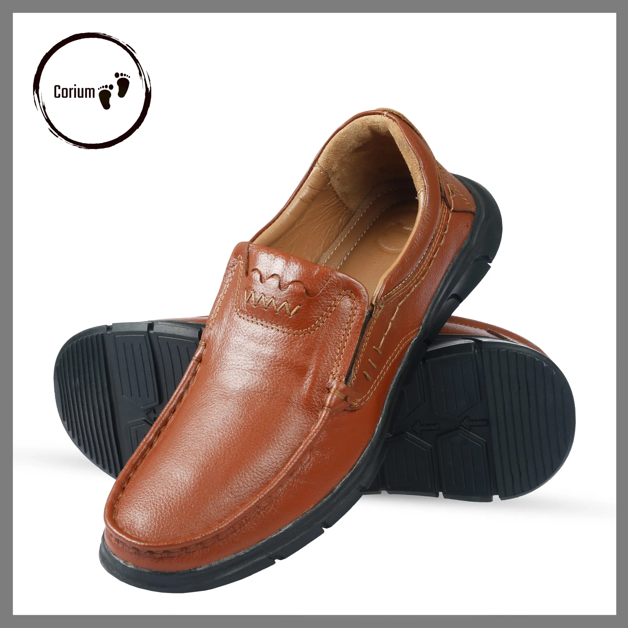 Men's Causal Shoes, Moccasin/Loafer-CRM 25