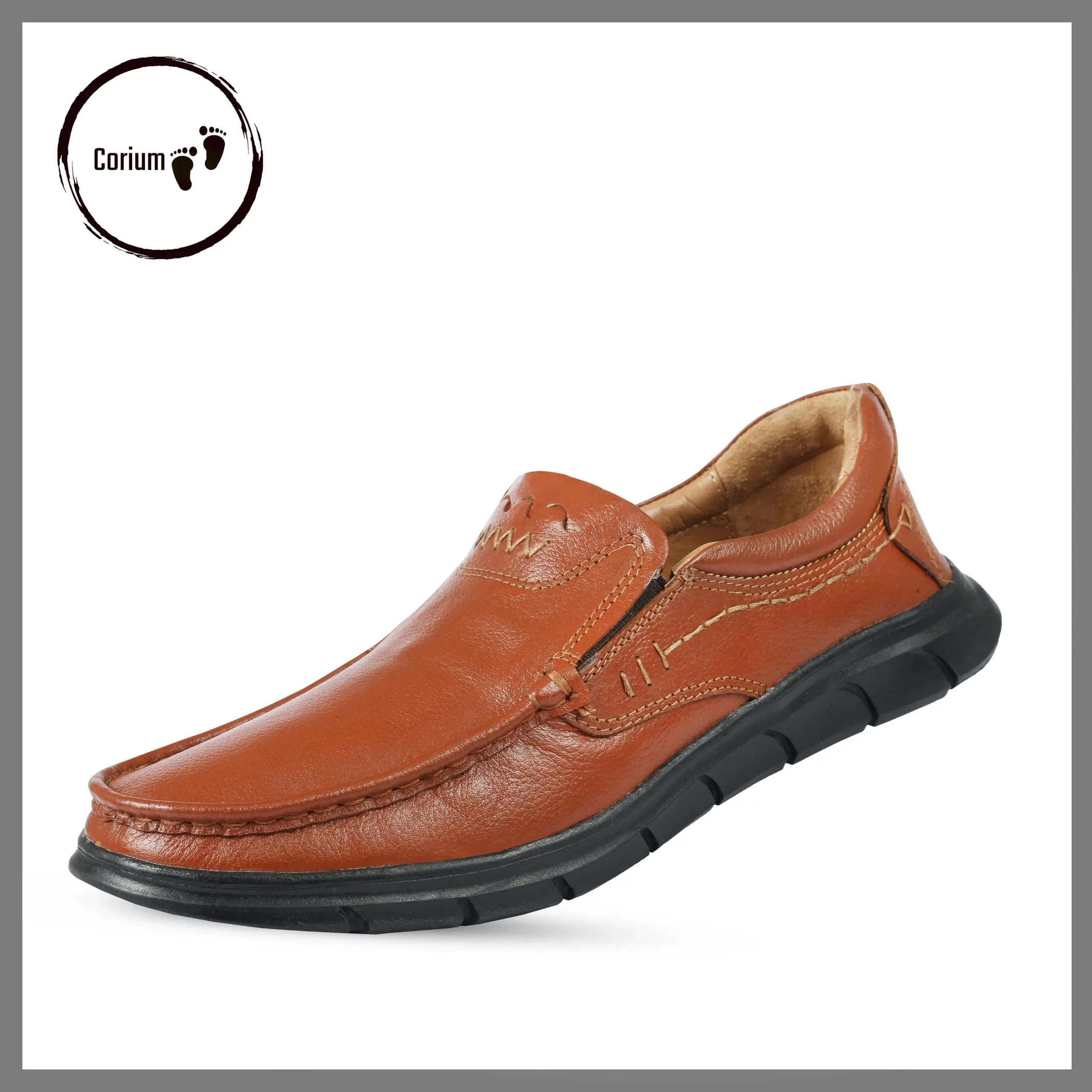 Men's Causal Shoes, Moccasin/Loafer-CRM 25