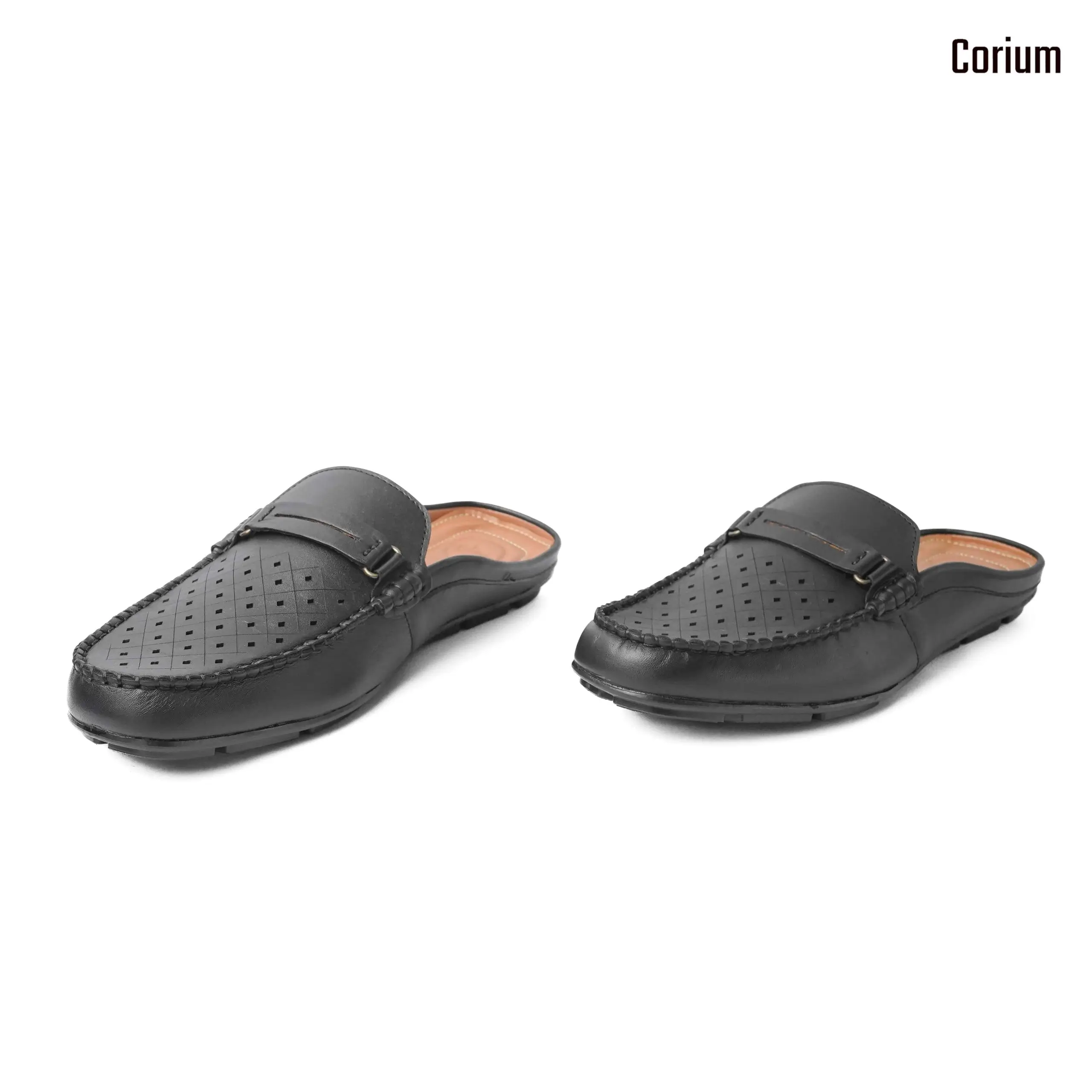 Moccasin half-loafer shoe-CRM 27