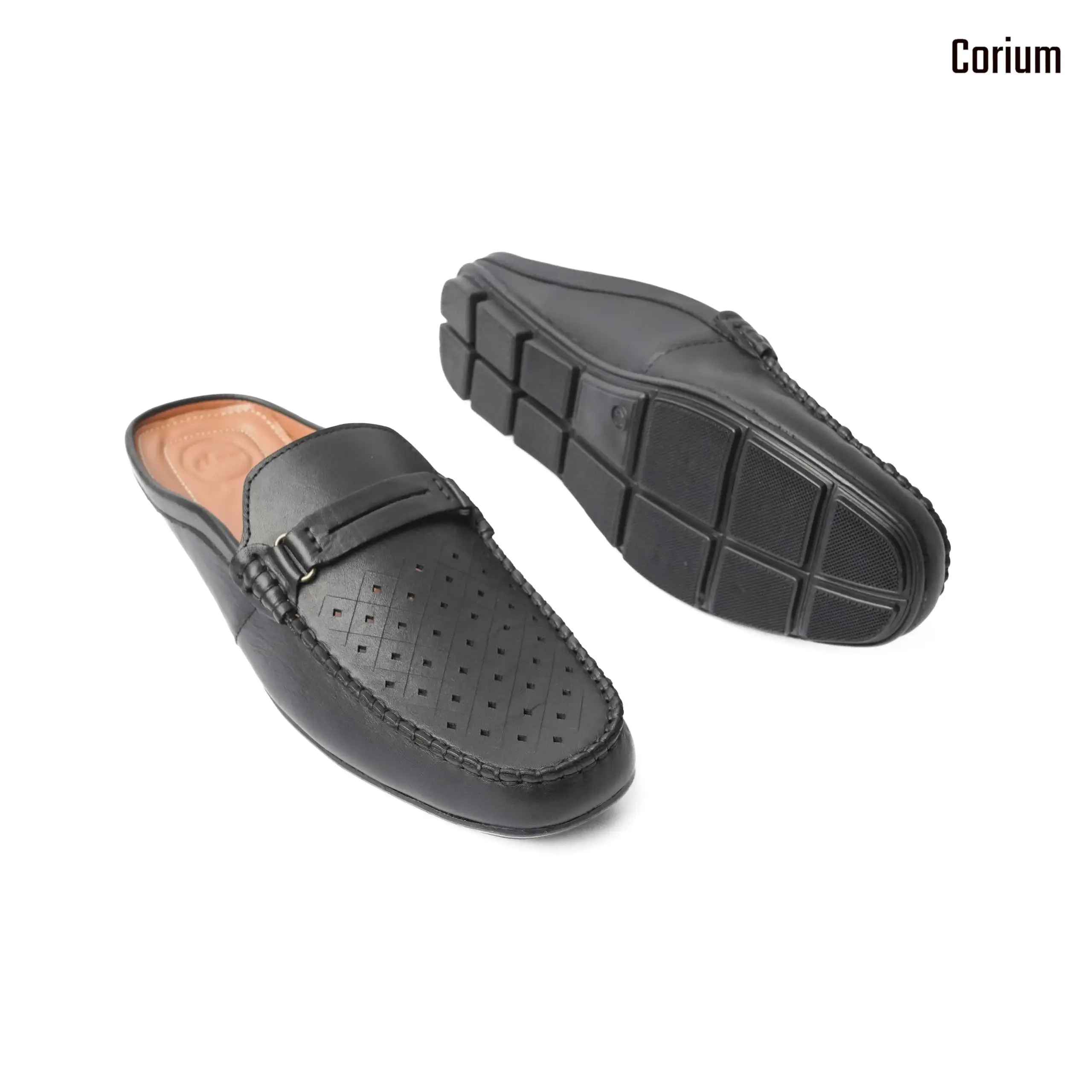Moccasin half-loafer shoe-CRM 27
