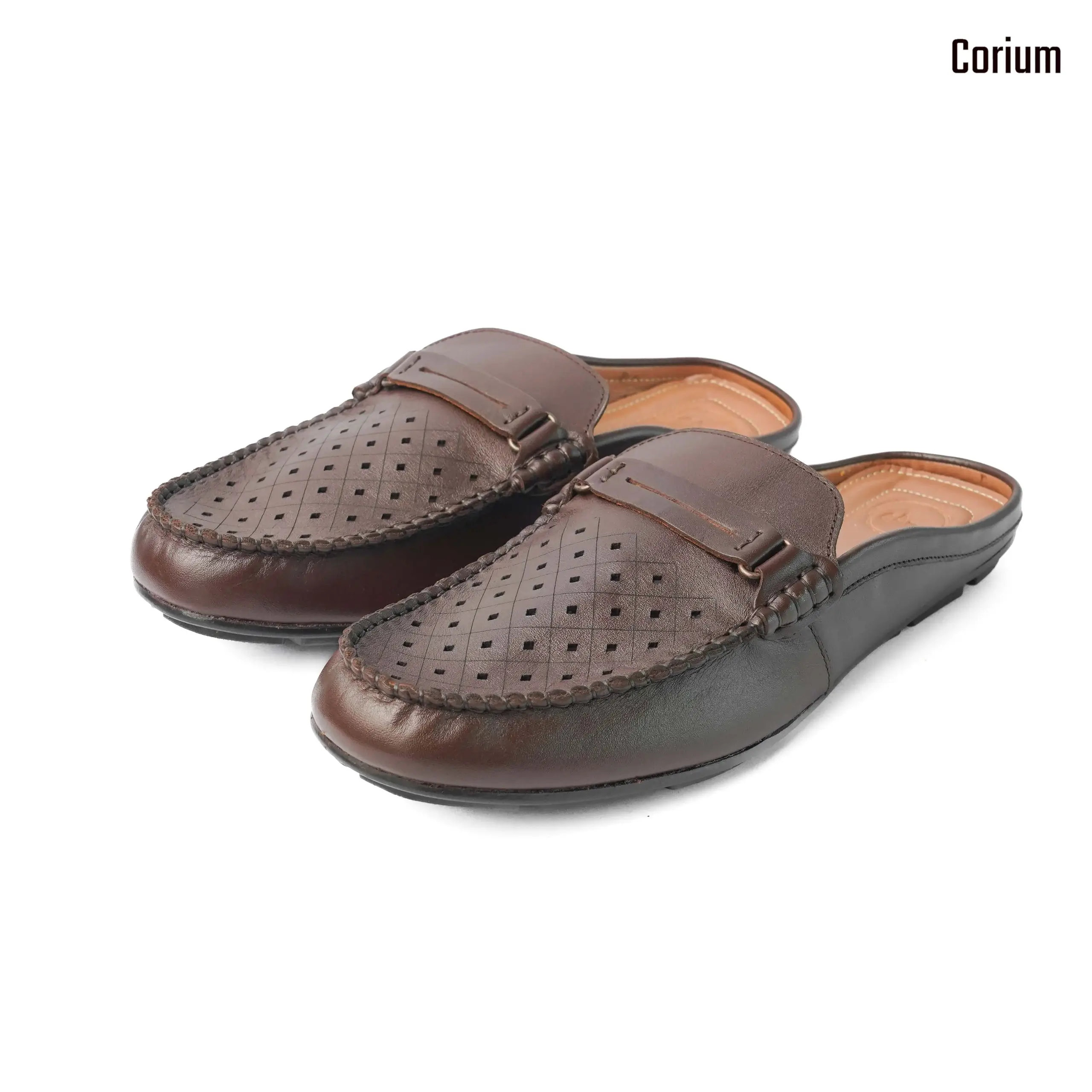 Moccasin half-loafer shoe-CRM 27