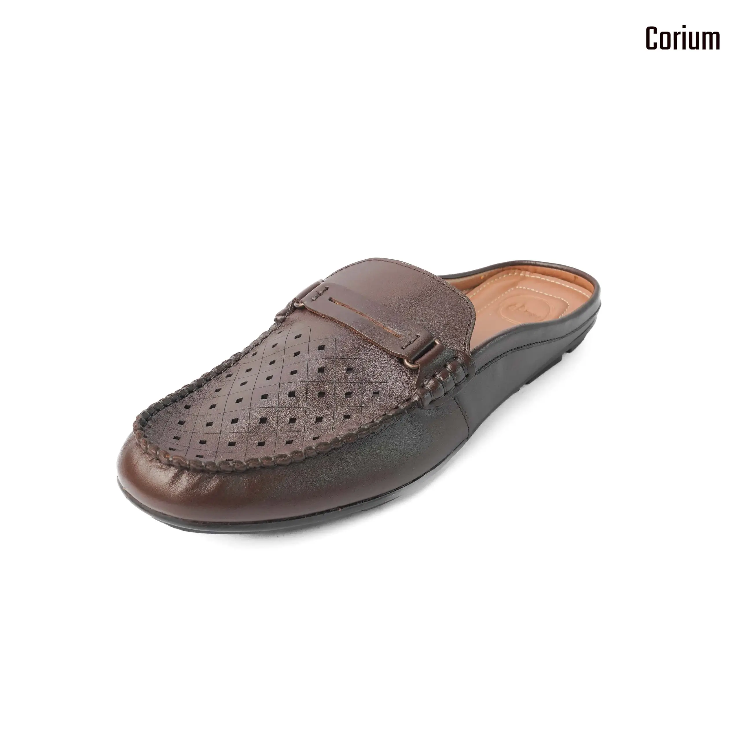 Moccasin half-loafer shoe-CRM 27
