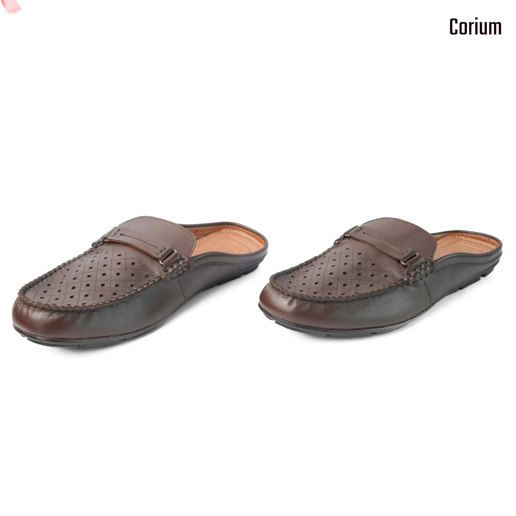 Moccasin half-loafer shoe-CRM 27