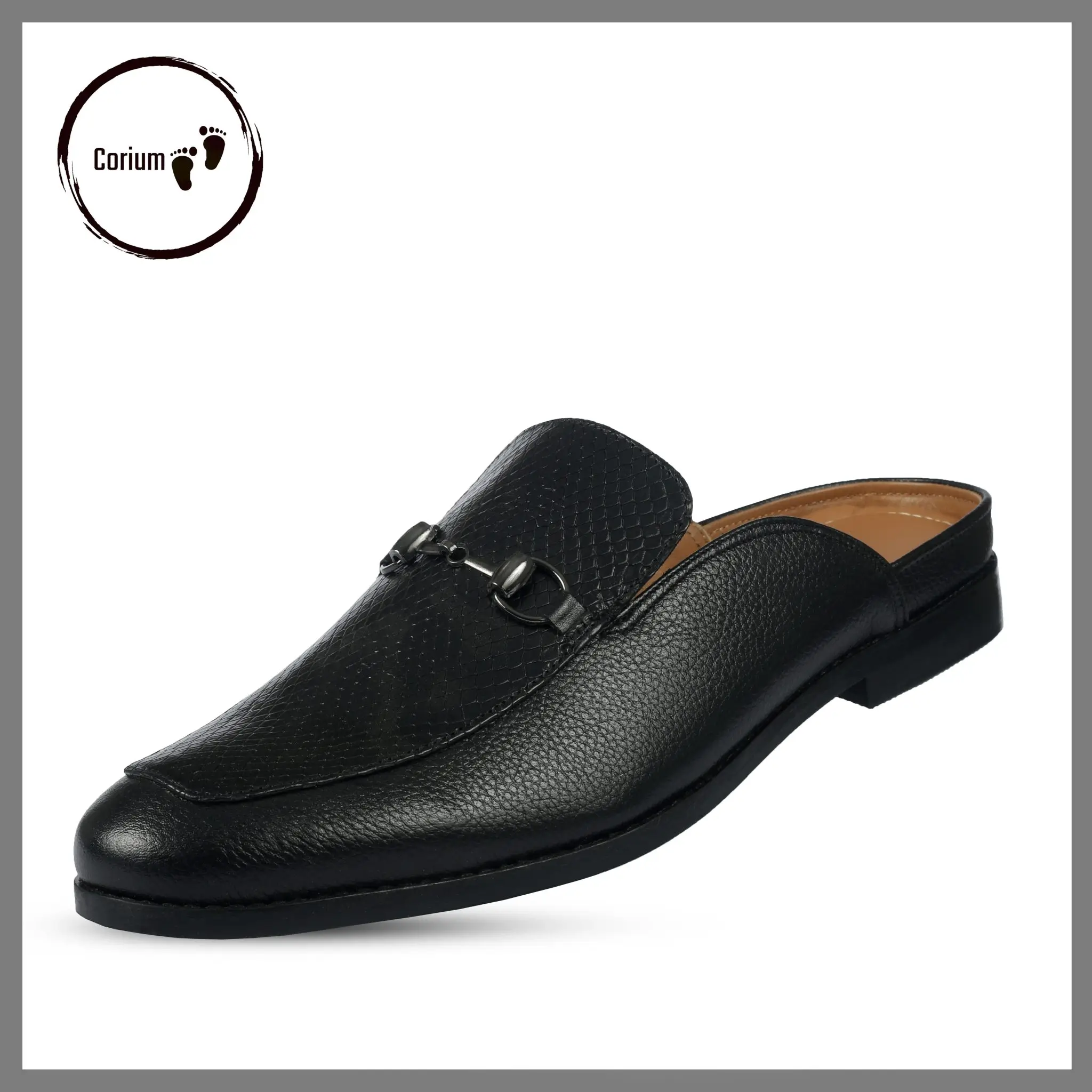 Genuine leather half shoes-CRM 30