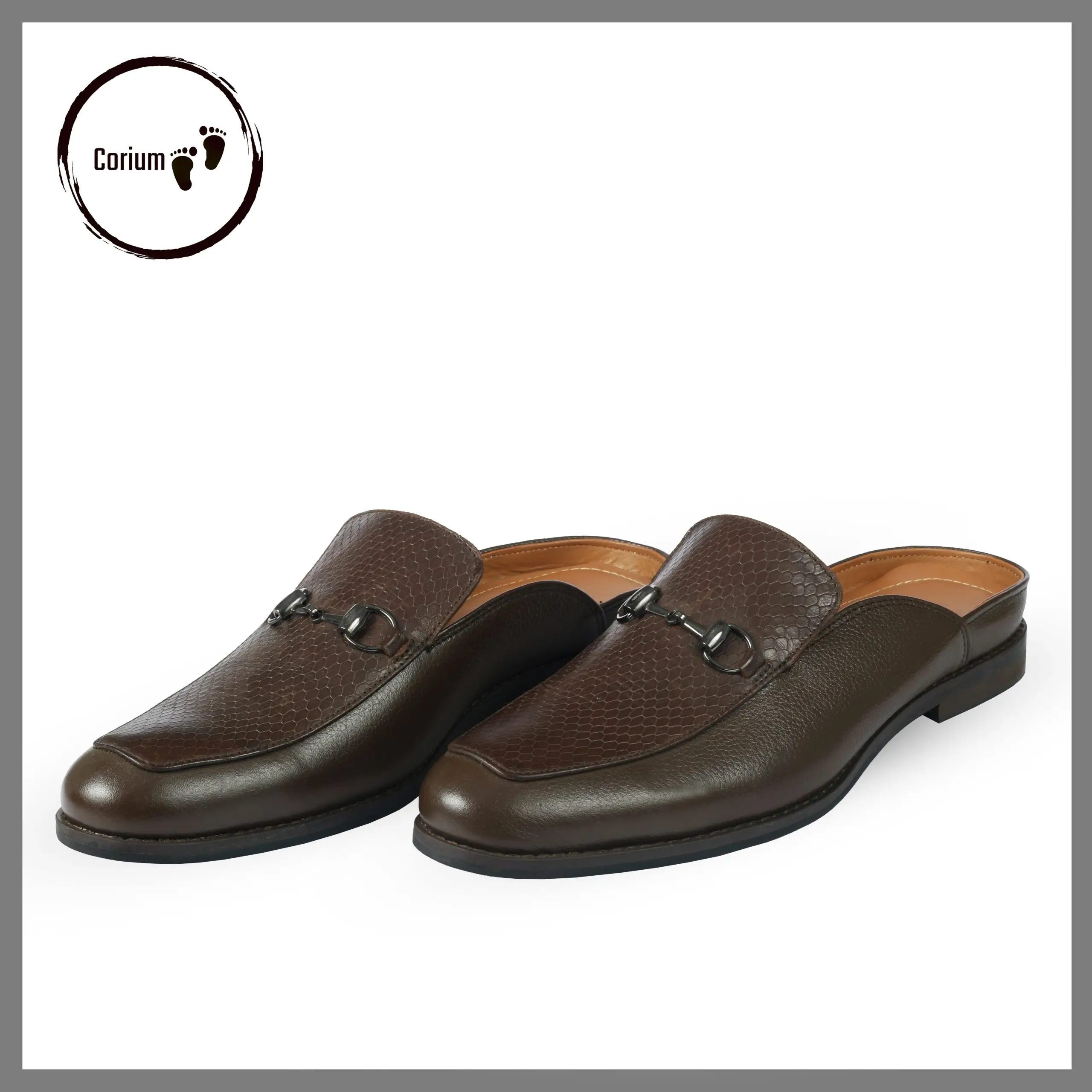 Genuine leather half shoes-CRM 30