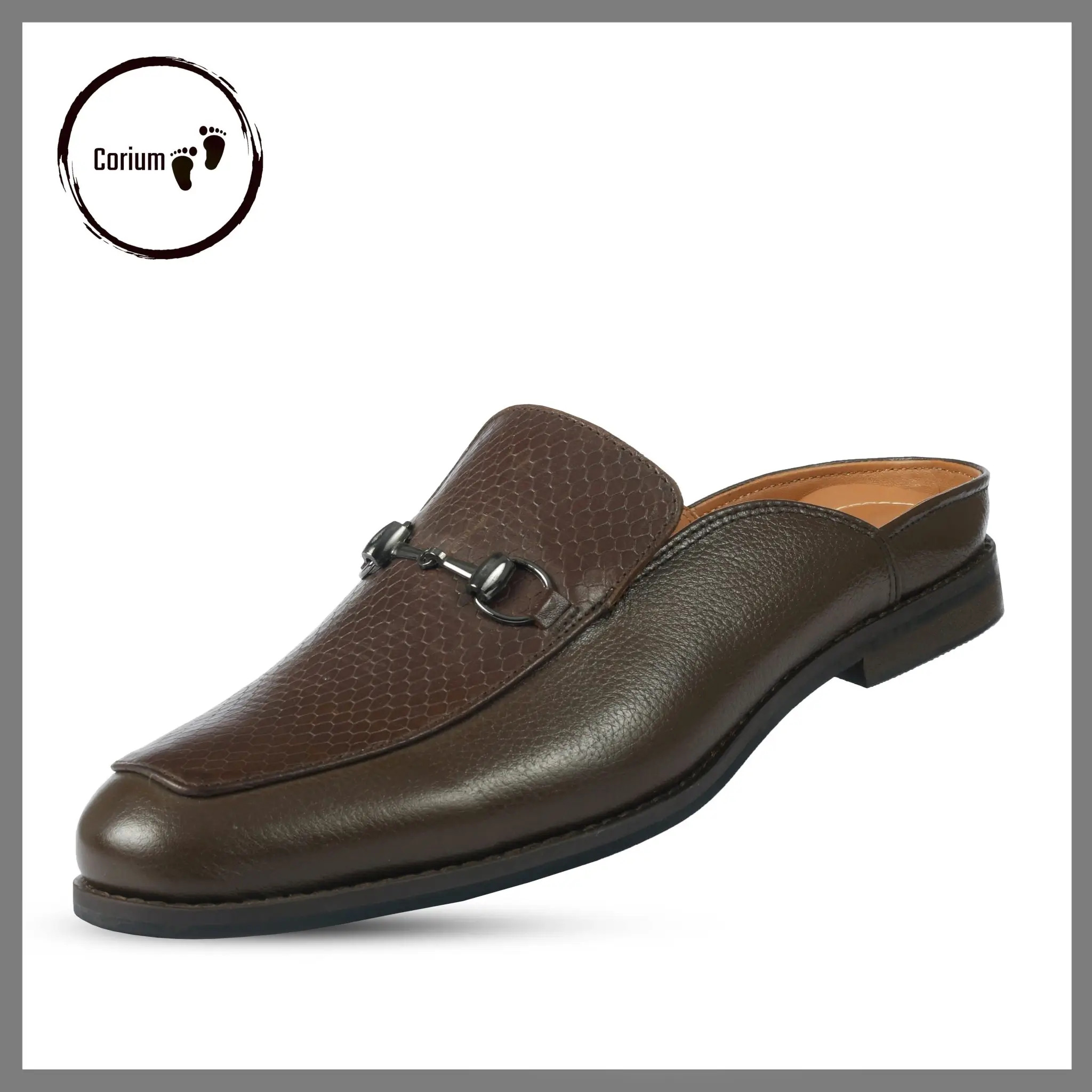 Genuine leather half shoes-CRM 30