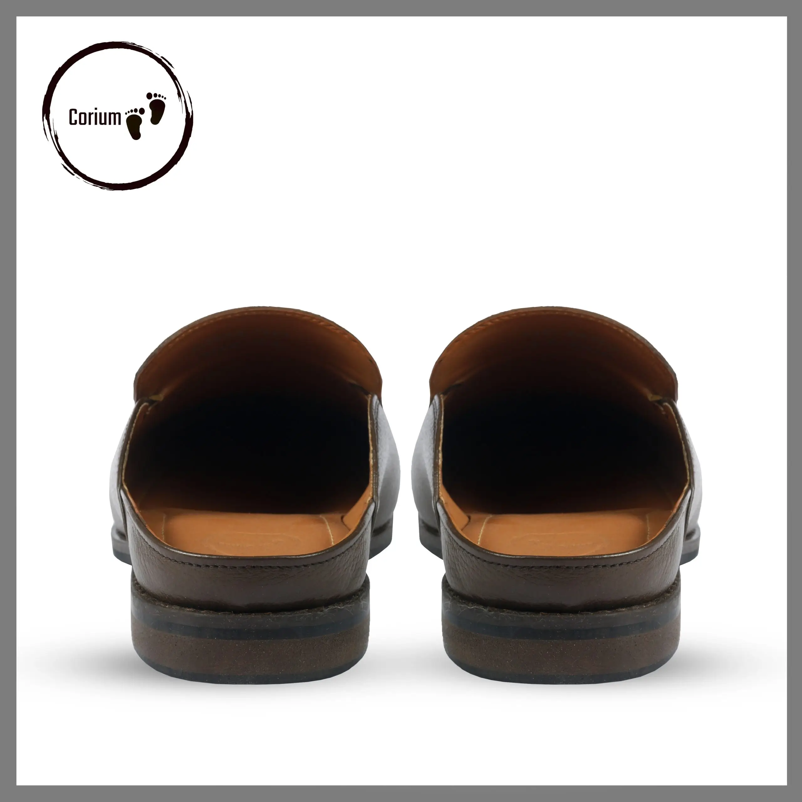 Genuine leather half shoes-CRM 30