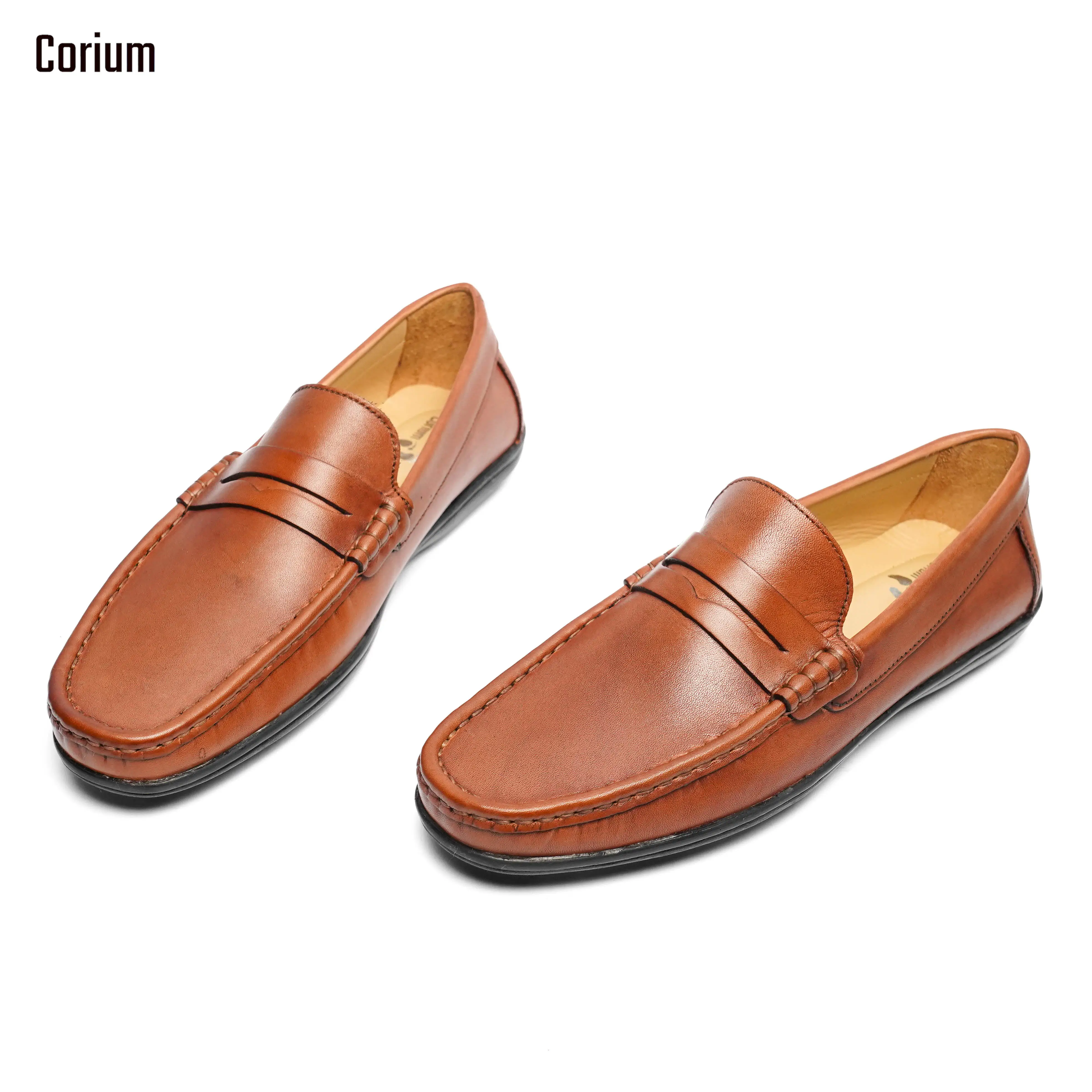 Men's Causal Shoes, Moccasin/Loafer-CRM 03