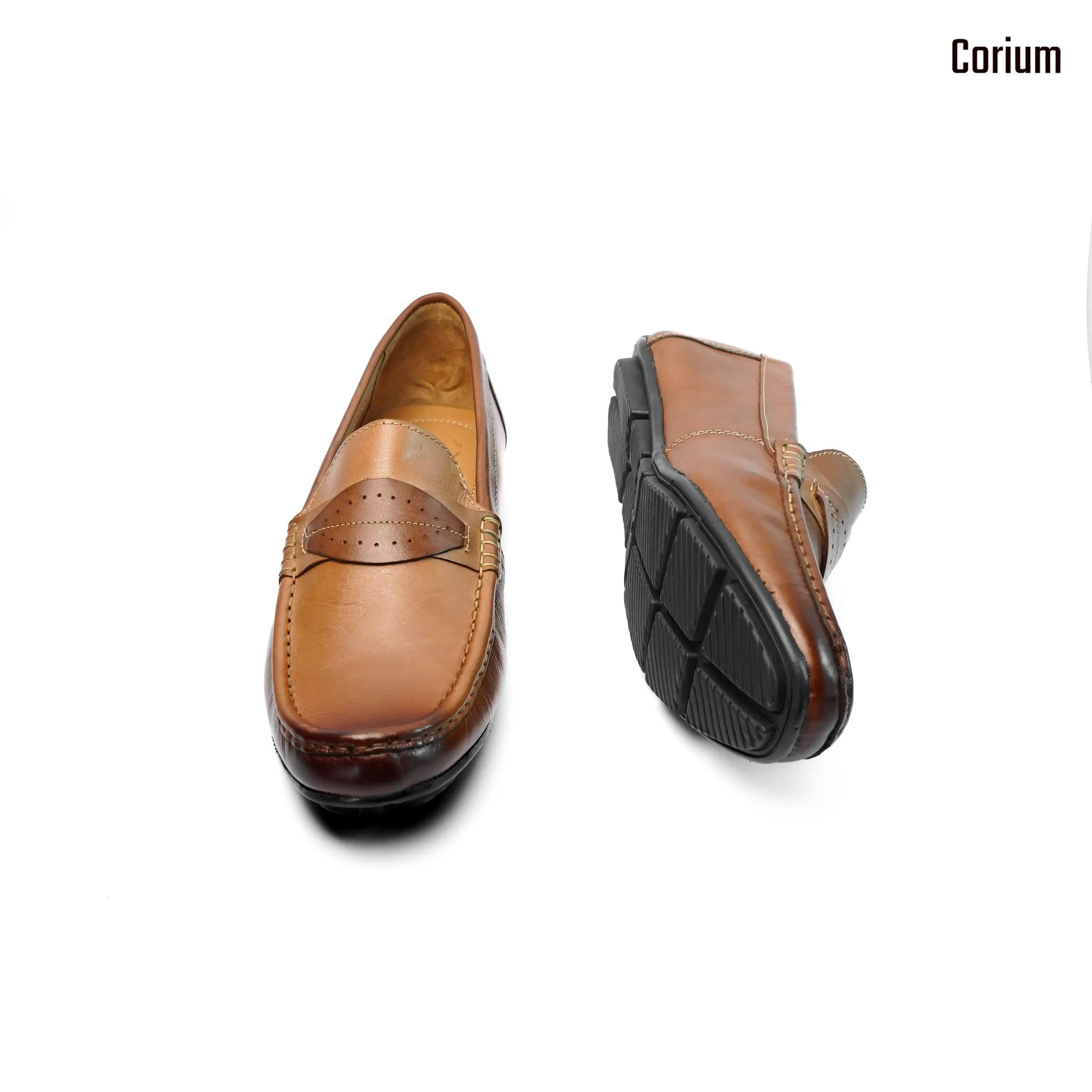 Leather Loafer/Moccasin-CRM 34