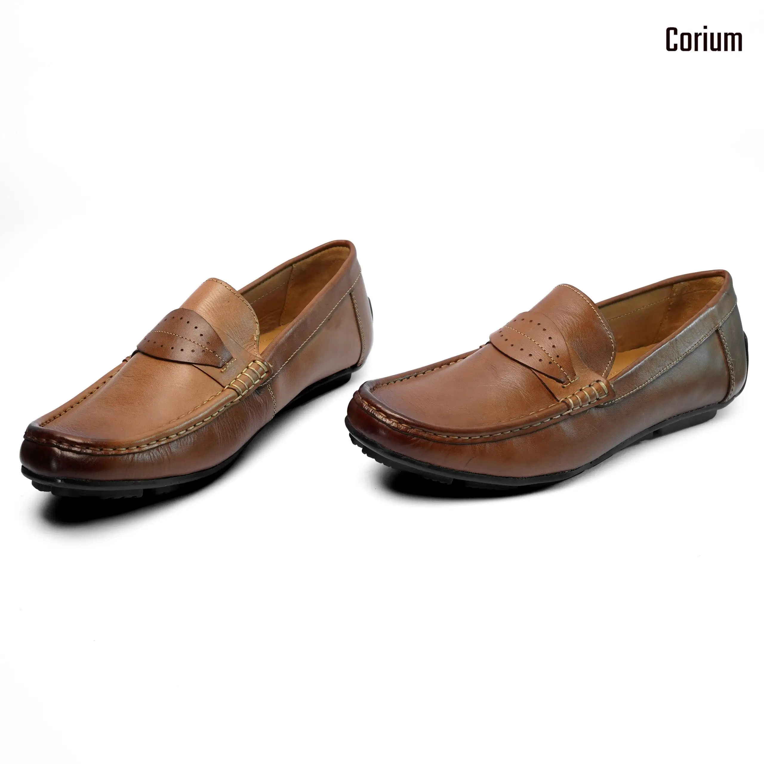 Leather Loafer/Moccasin-CRM 34