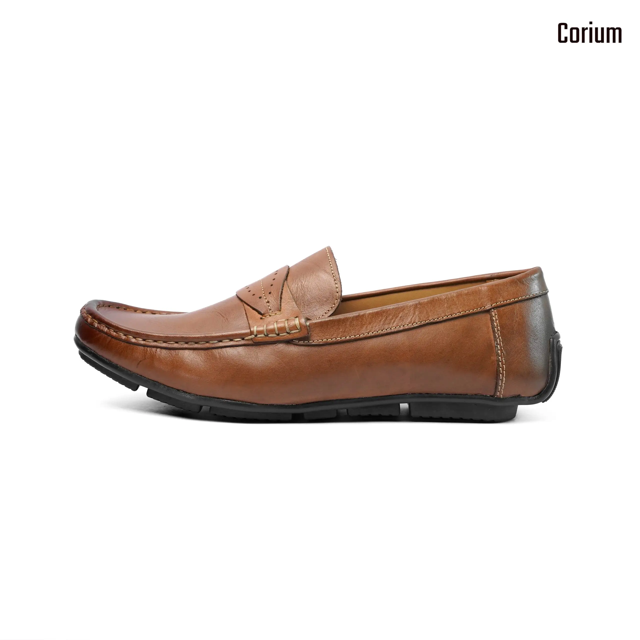 Leather Loafer/Moccasin-CRM 34
