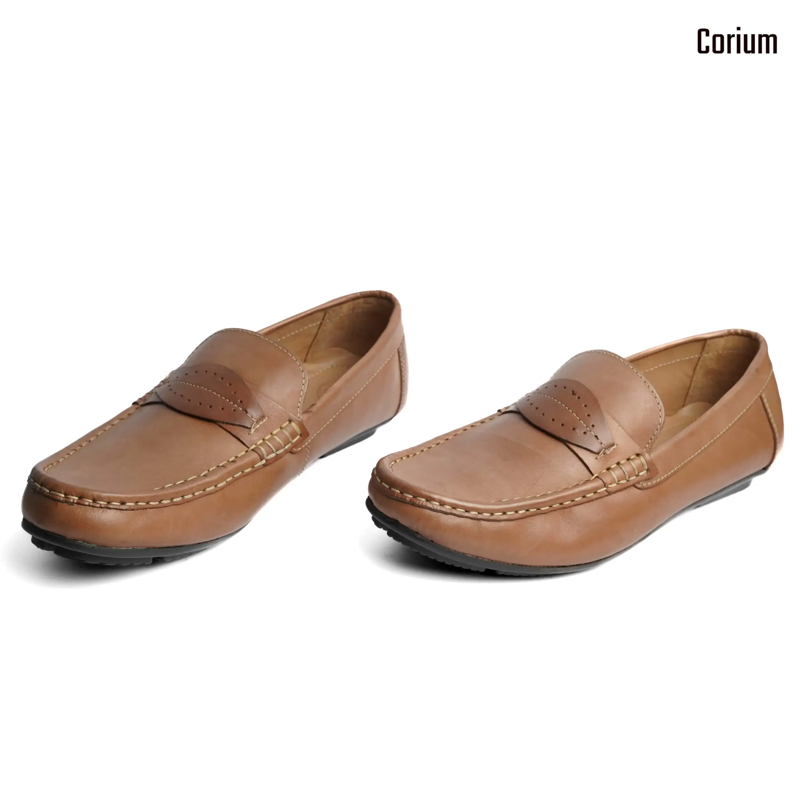 Leather Loafer/Moccasin-CRM 34