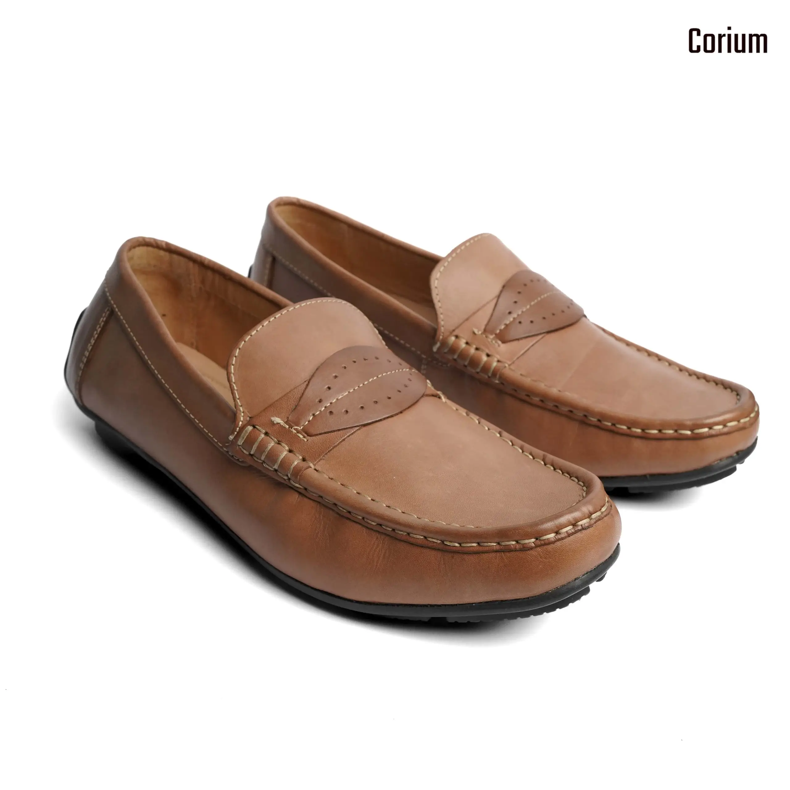 Leather Loafer/Moccasin-CRM 34
