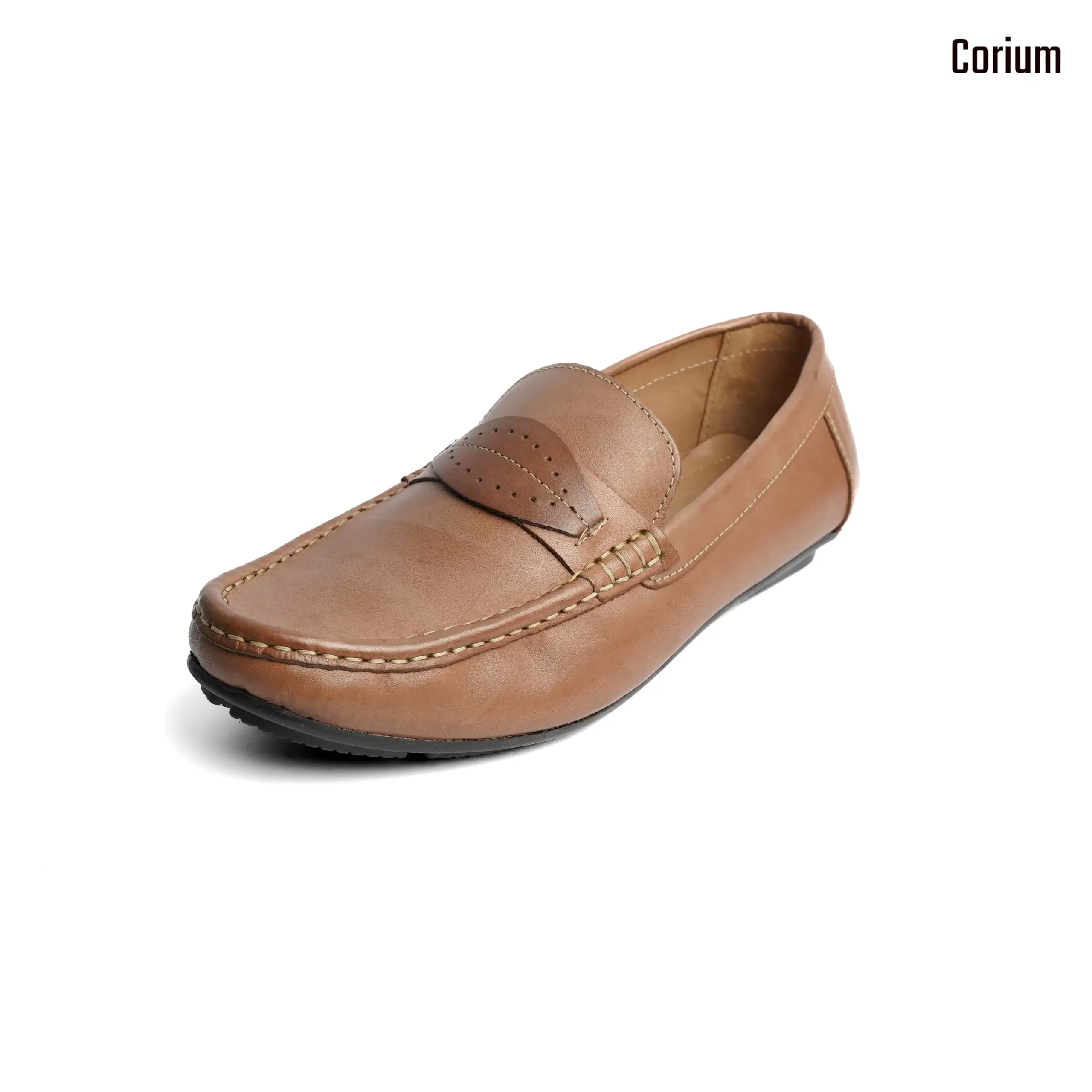 Leather Loafer/Moccasin-CRM 34