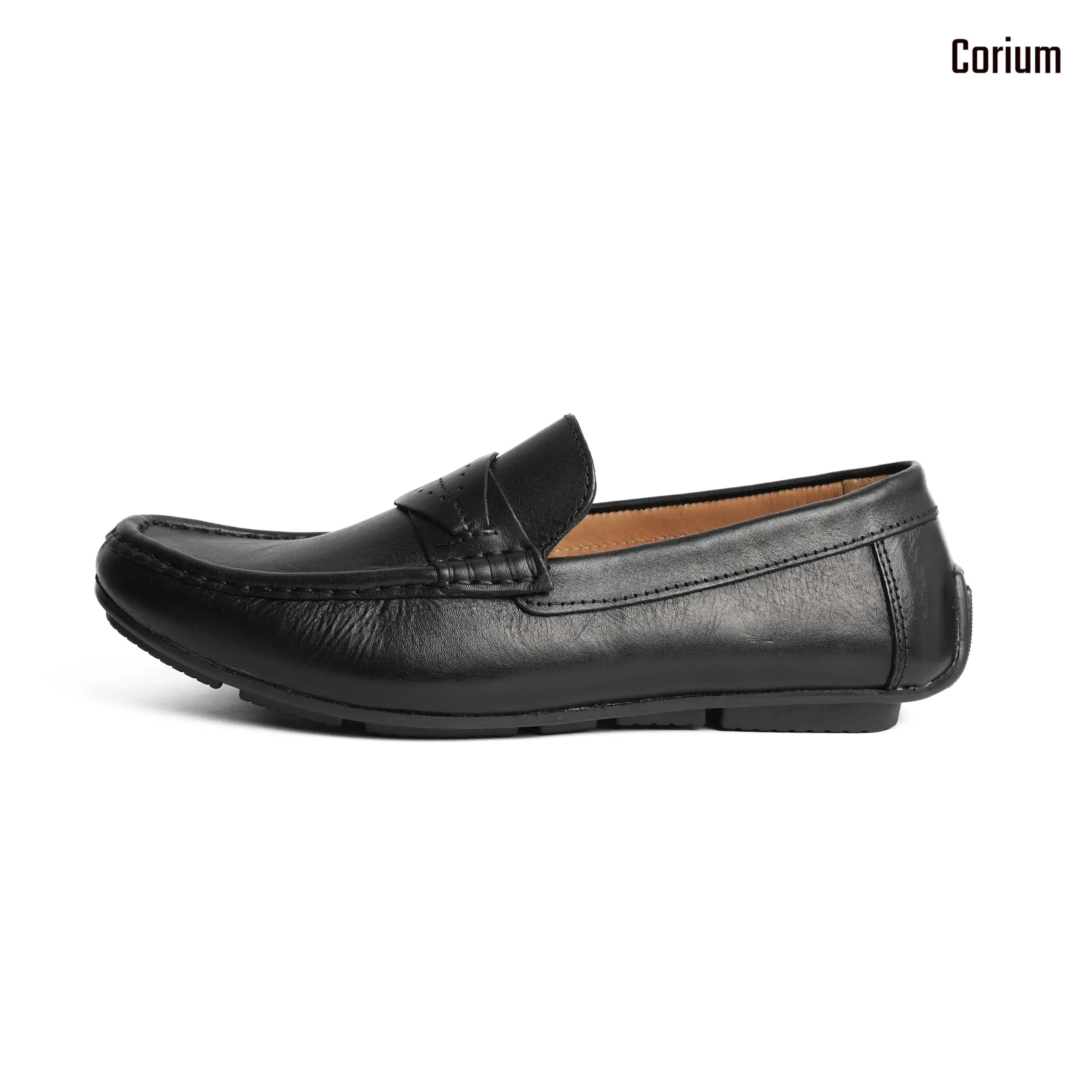 Leather Loafer/Moccasin-CRM 34