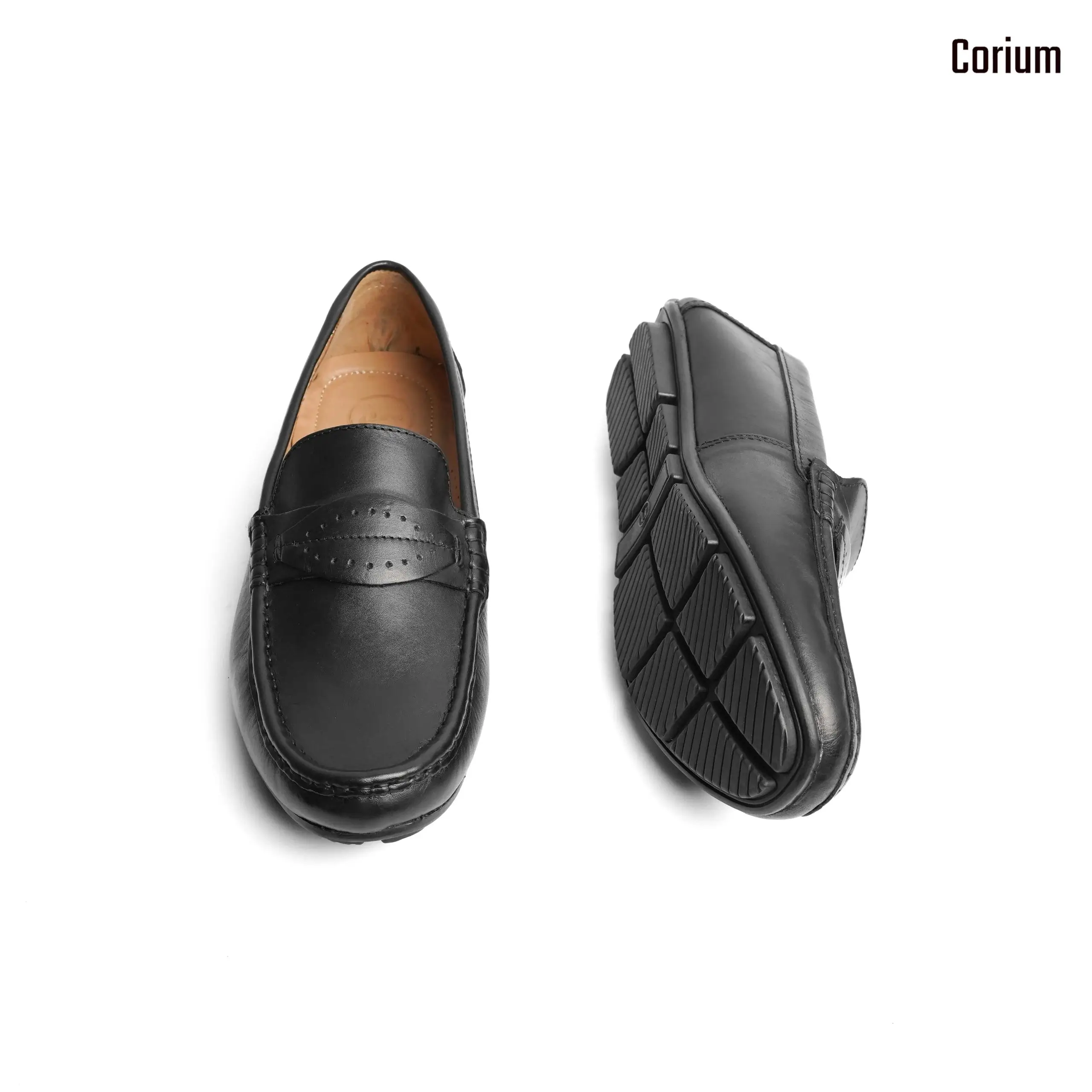 Leather Loafer/Moccasin-CRM 34