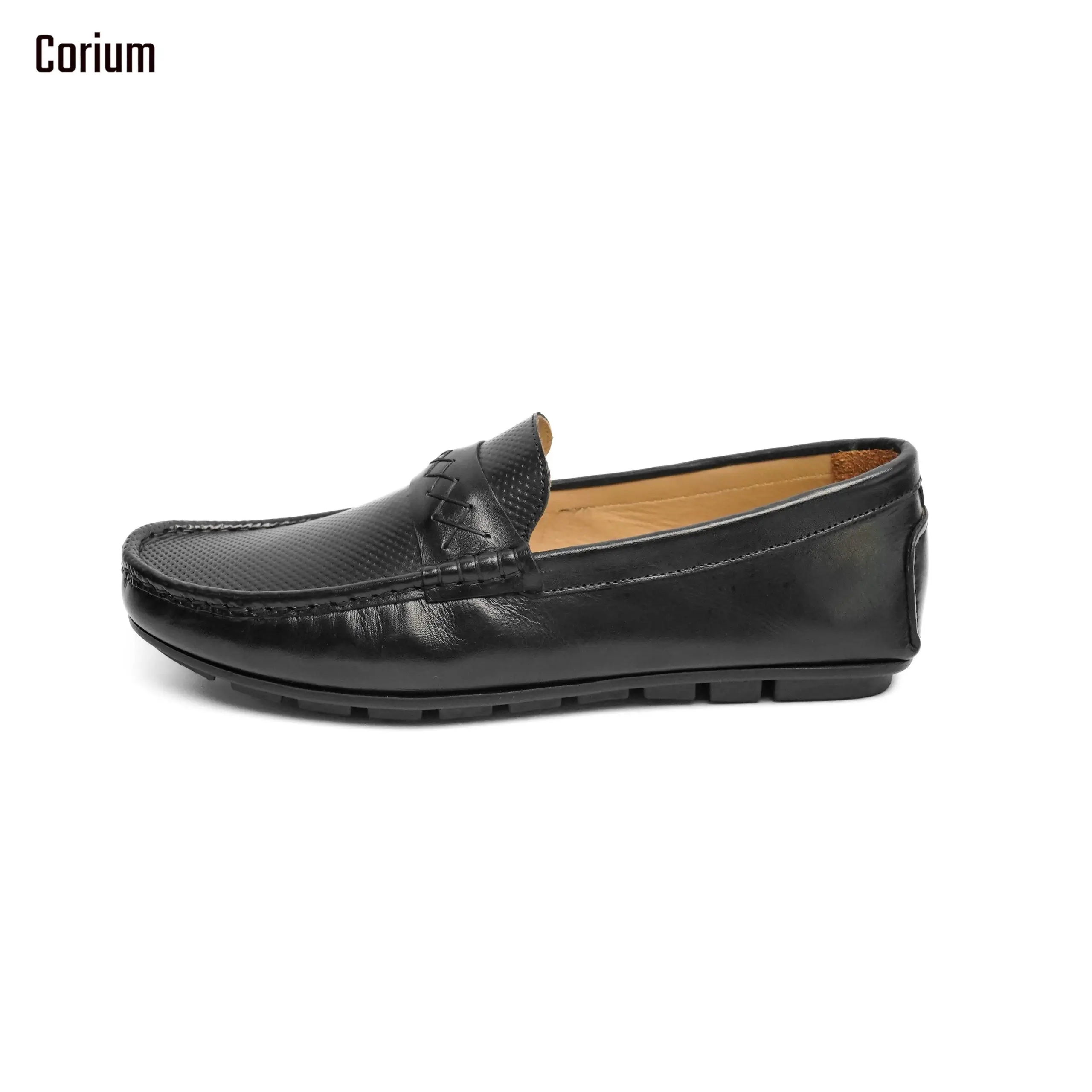 Leather Loafer/Moccasin-CRM 35
