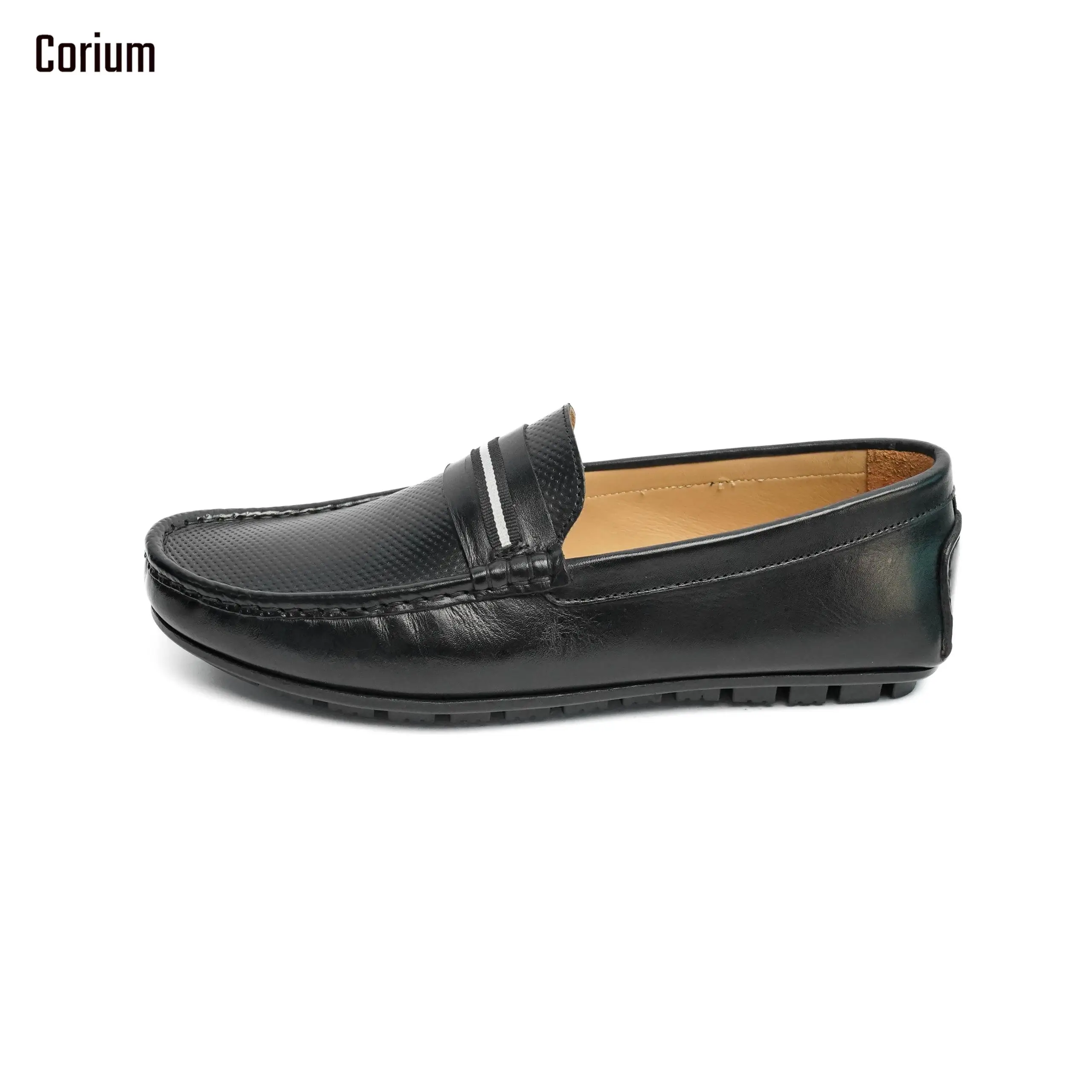 Leather Loafer/Moccasin-CRM 37
