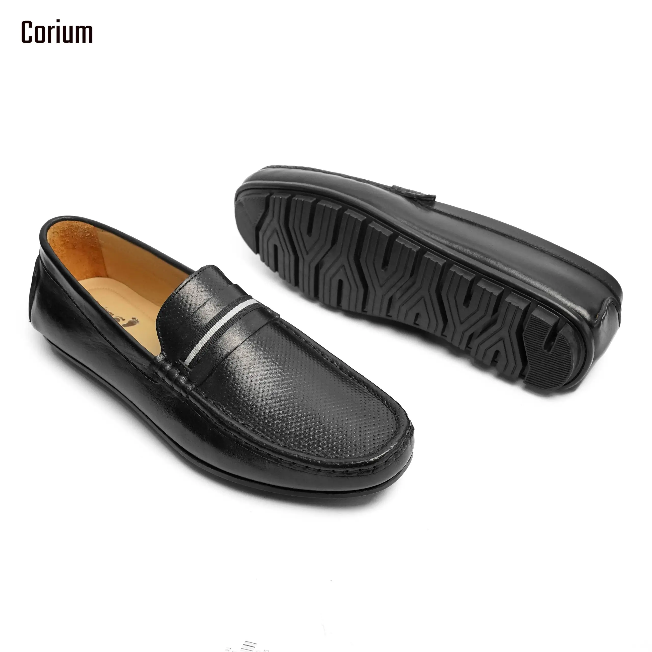 Leather Loafer/Moccasin-CRM 37
