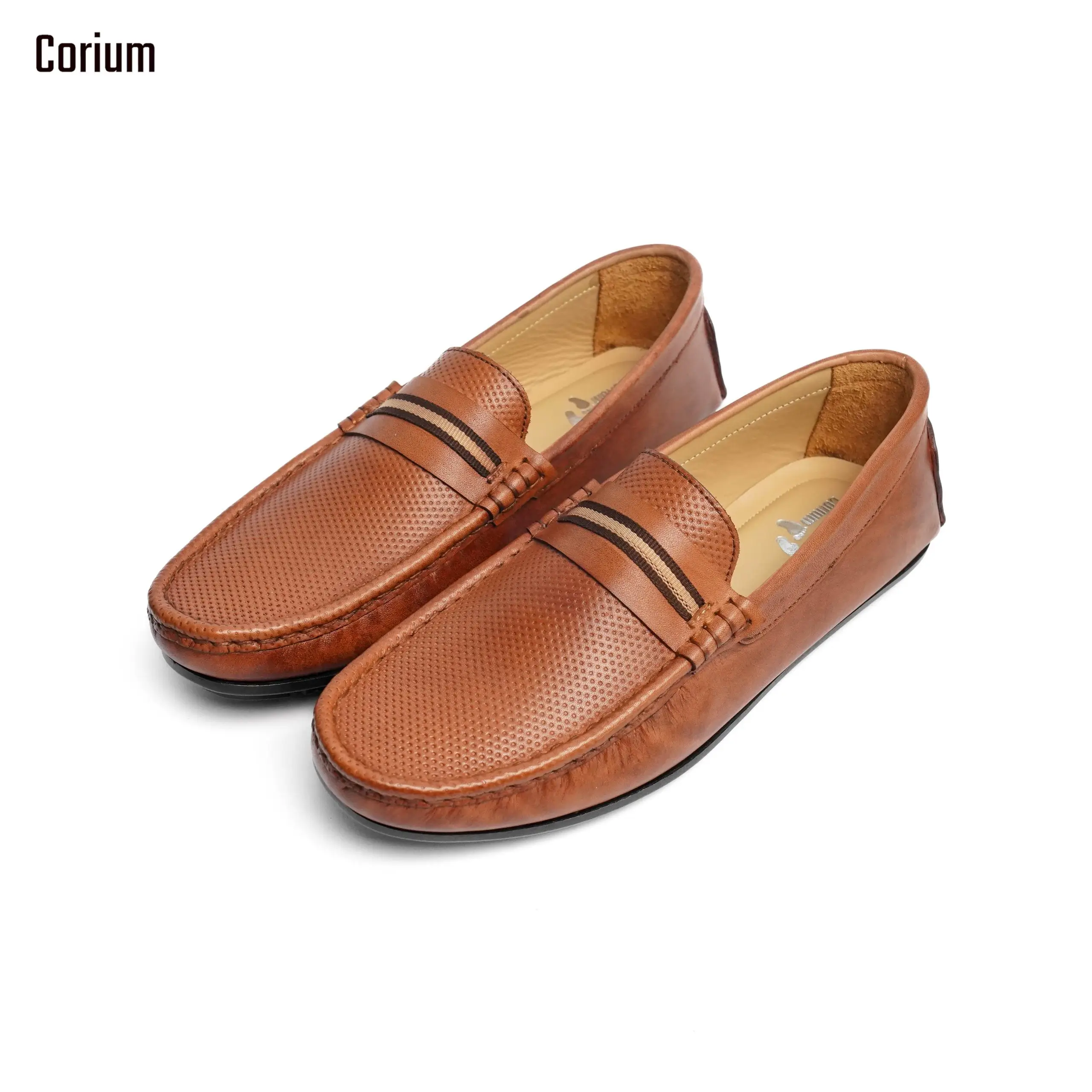 Leather Loafer/Moccasin-CRM 37