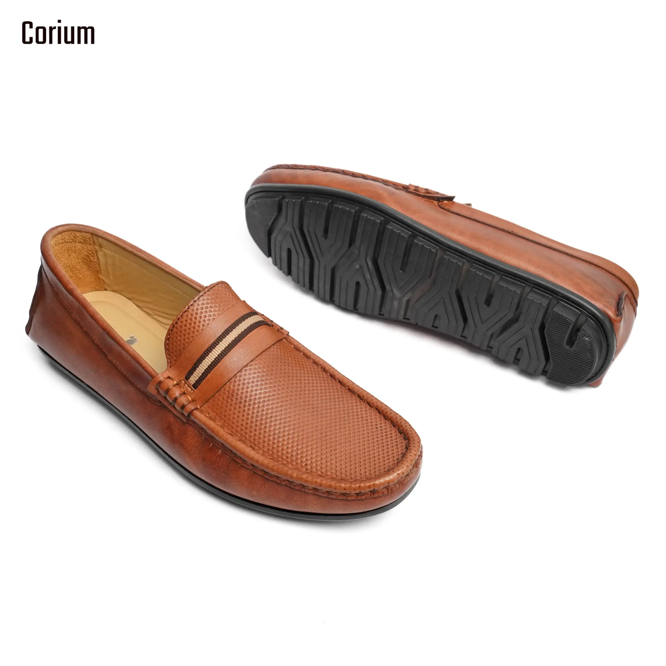 Leather Loafer/Moccasin-CRM 37