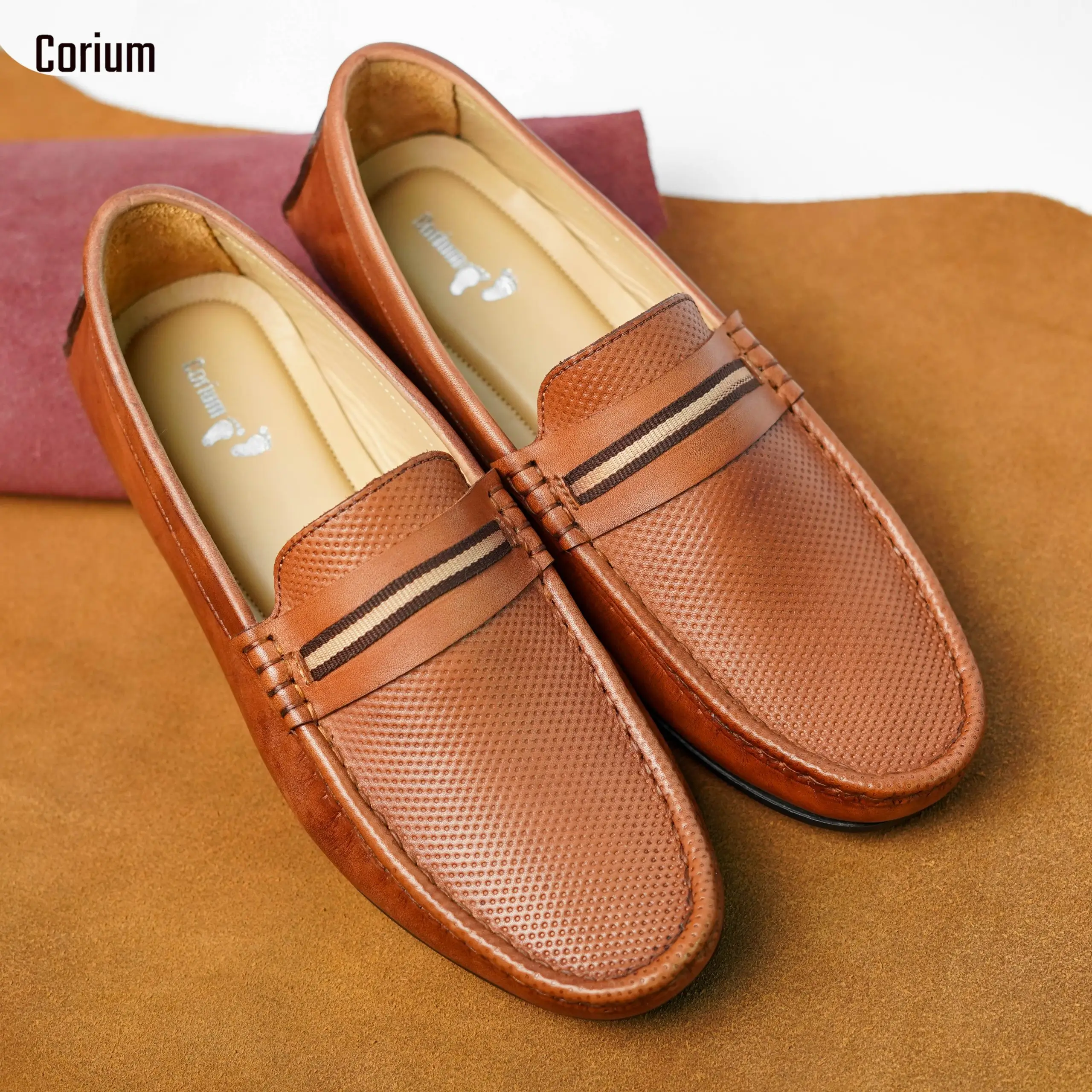 Leather Loafer/Moccasin-CRM 37