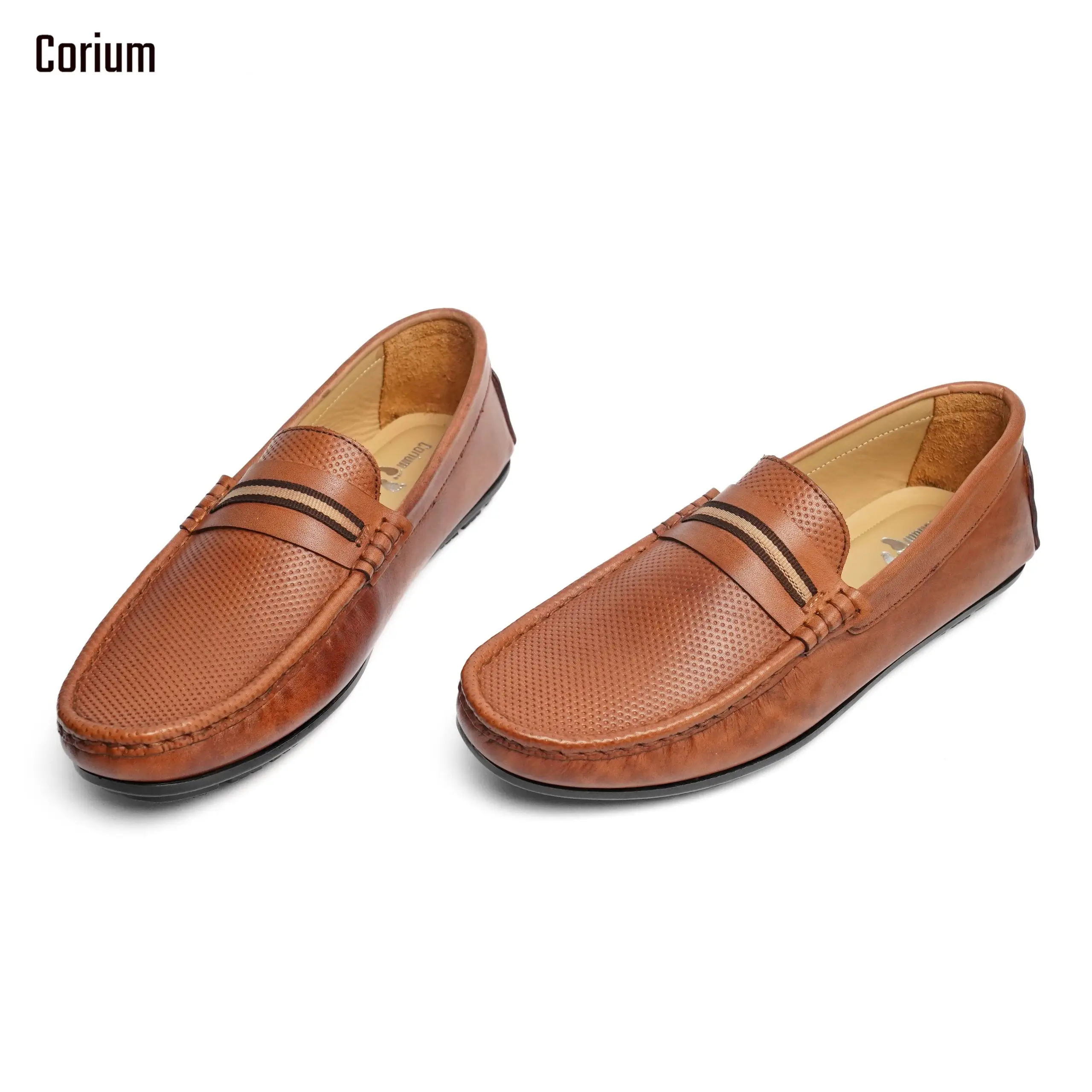 Leather Loafer/Moccasin-CRM 37